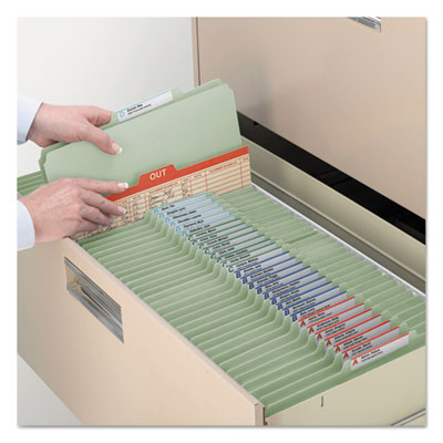 Recycled Pressboard Classification Folders, 2