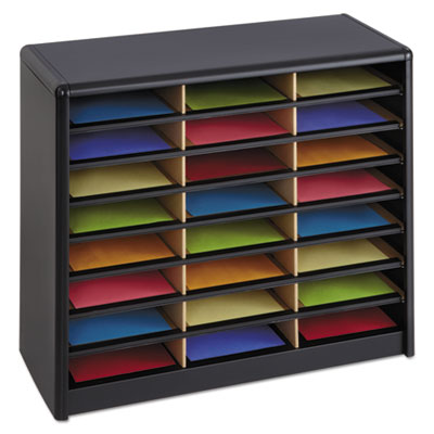 ORGANIZER,SORTER,24CMP,BK