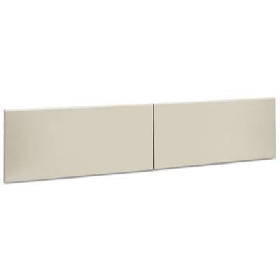 38000 Series Hutch Flipper Doors For 72"w Open Shelf, 36w x 15h, Light Gray HON387215LQ