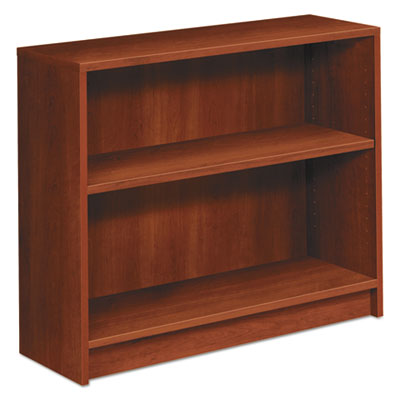 1870 Series Bookcase, Two-Shelf, 36w x 11.5d x 29.88h, Cognac HON1871CO