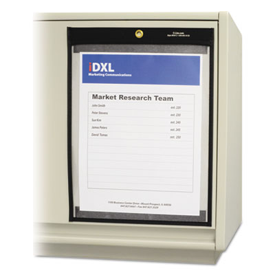 C-Line Magnetic Stitched Shop Ticket Holders, Clear, 75", 9 X 12, 25/box (CLI85912) CLI85912