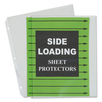 C-Line® Side Loading Polypropylene Sheet Protectors