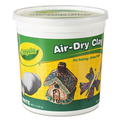 Air-Dry Clay, White, 5 lbs CYO575055