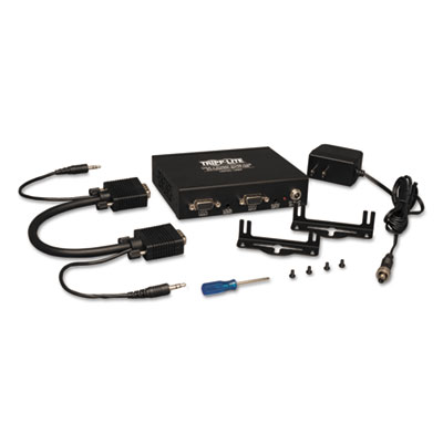 CABLE,VGA,4 PORT,CAT5,BK