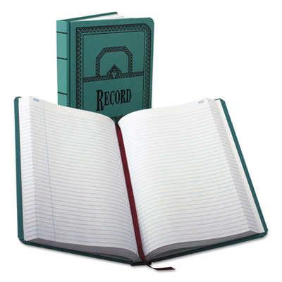 Boorum & Pease® Record and Account Book with Blue Cover