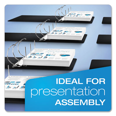 Expressload Clearvue Locking D-Ring Binder, 3 Rings, 1.5