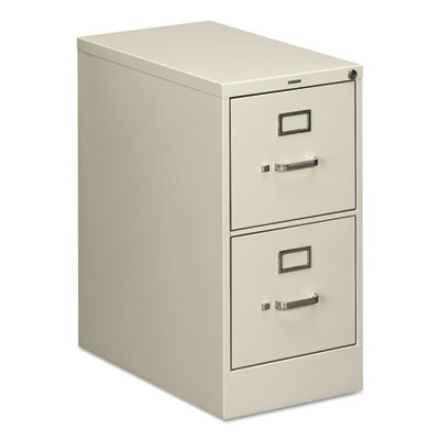 510 Series Vertical File, 2 Letter-Size File Drawers, Light Gray, 15" x 25" x 29" HON512PQ