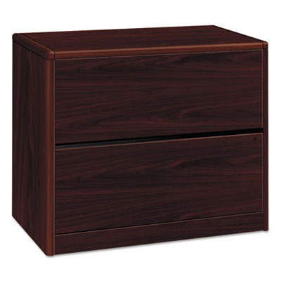 10700 Series Locking Lateral File, 2 Legal/Letter-Size File Drawers, Mahogany, 36" x 20" x 29.5" HON10762NN