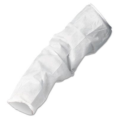 A10 Breathable Particle Protection Sleeve Protectors, 18", White, 200/Carton KCC23610