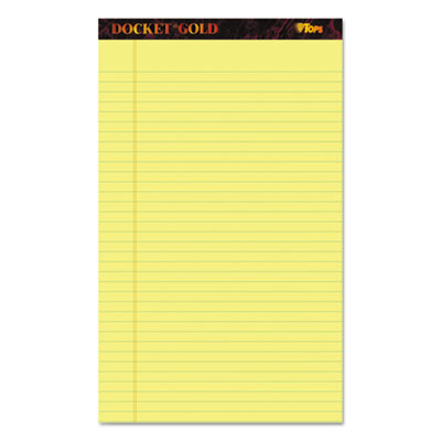 TOPS™ Docket™ Gold Ruled Perforated Pads