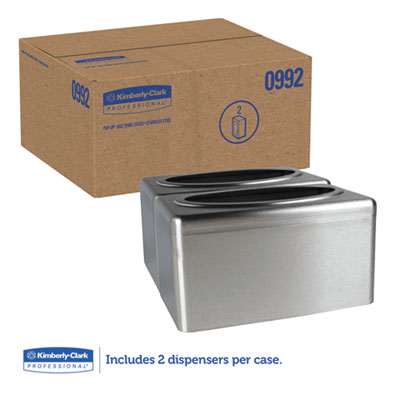 COVER,KLEENEX BX,SS,2/PK