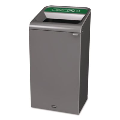 Rubbermaid® Commercial Configure Indoor Recycling Waste Receptacle