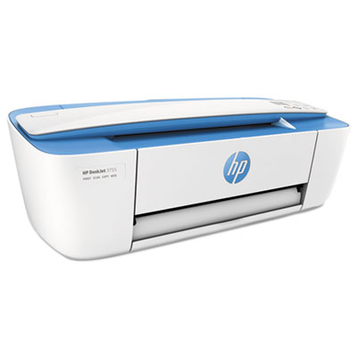 DeskJet 3755 All-in-One Printer, Copy/Print/Scan, Blue HEWJ9V90A