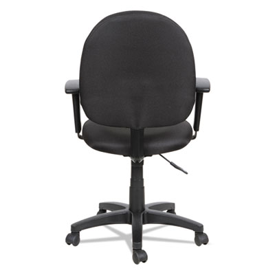 Alera Essentia Series Swivel Task Chair with Adjustable Arms, Supports Up to 275 lb, 17.71