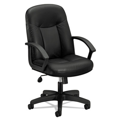 HON® HVL601 Series Executive High-Back Leather Chair
