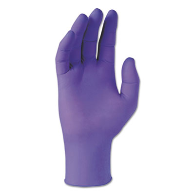 gloves nitrile purple