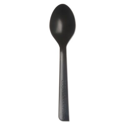 100% Recycled Content Spoon - 6" , 50/Pack, 20 Pack/Carton ECOEPS113