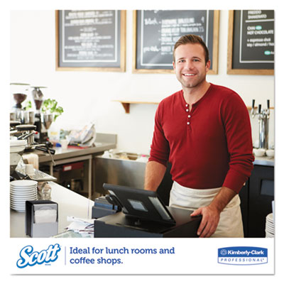 Low-Fold Dispenser Napkins, 1-Ply, 12