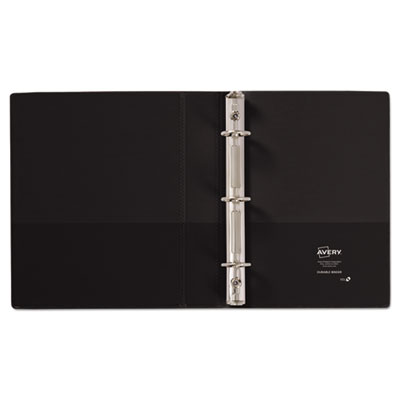 Mini Size Durable View Binder with Round Rings, 3 Rings, 1