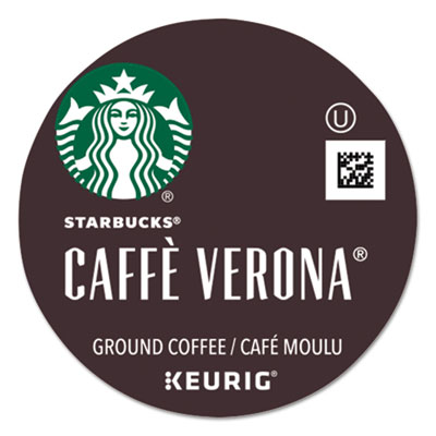 Caffe Verona Coffee K-Cups Pack, 24/Box, 4 Boxes/Carton SBK011111160CT
