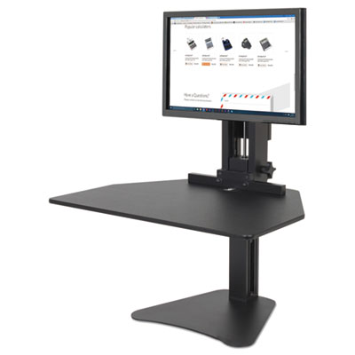 WORKSTATION,SIT-STAND,BK