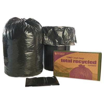 8105013862399, SKILCRAFT Recycled Content Trash Can Liners, 60 gal, 1.5 mil, 38