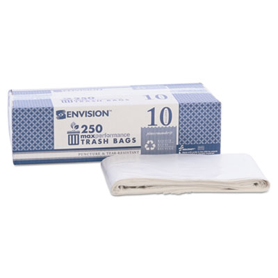 8105011958730, SKILCRAFT Maximum Performance Trash Can Liner, 10 gal, 0.78 mil, 24