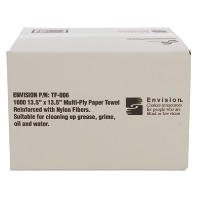 7920008239773, SKILCRAFT, Total Wipes II Towel, 4-Ply, 13.25 x 14.25, White, 1,000/Box