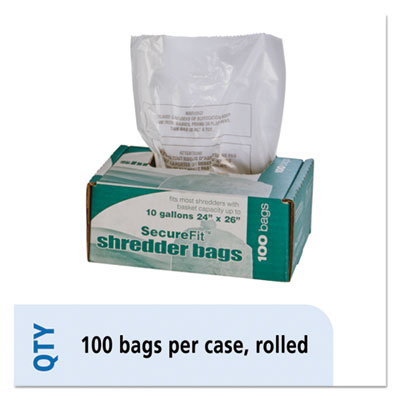 Gbc Shredder Bags,19 gal., Pack of 25