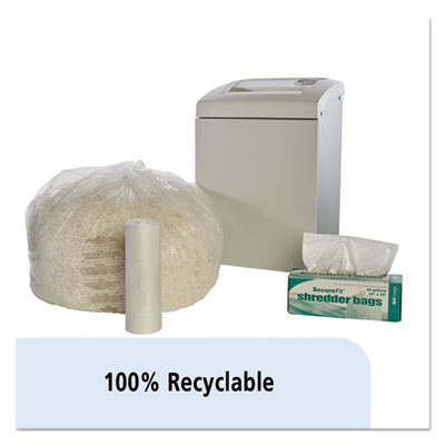 8105015574974, SKILCRAFT Heavy-Duty Shredder Bags, 45 gal Capacity, 50/BX