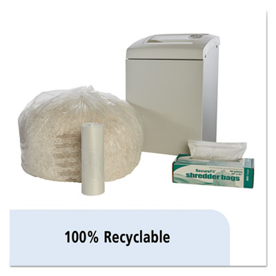 8105015574982, SKILCRAFT Heavy-Duty Shredder Bags, 60 gal Capacity, 50/BX