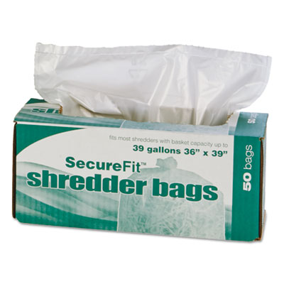 8105013994793, SKILCRAFT Heavy-Duty Shredder Bags, 39 gal Capacity, 50/BX
