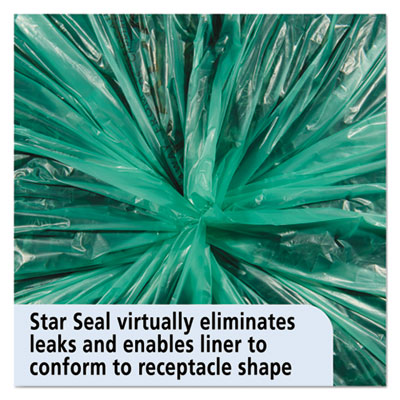 Controlled Life-Cycle Plastic Trash Bags, 33 gal, 1.1 mil, 33