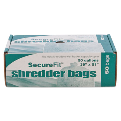 8105015574976, SKILCRAFT Heavy-Duty Shredder Bags, 50 gal Capacity, 50/BX