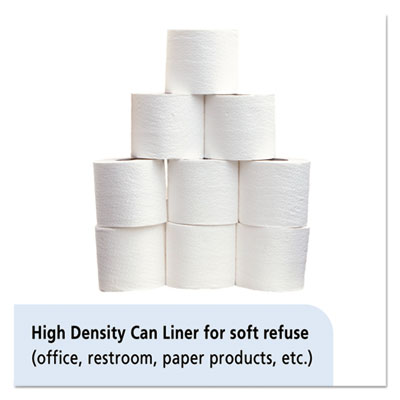 8105015574972, SKILCRAFT High Density Coreless Roll Can Liners, 30 gal, 10 mic, 30
