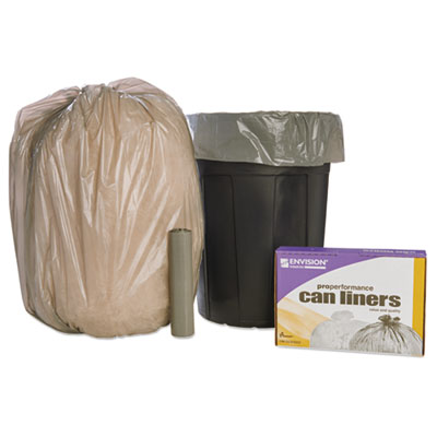 8105015171364, SKILCRAFT Trash Can Liner - Linear Low-Density, 60 gal, 1 mil, 38