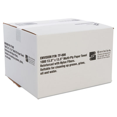 7920008239773, SKILCRAFT, Total Wipes II Towel, 4-Ply, 13.25 x 14.25, White, 1,000/Box