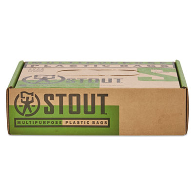 8105015173668, SKILCRAFT Recycled Content Trash Can Liners, 60 gal, 1.5 mil, 38