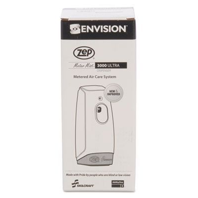 4510014264187, SKILCRAFT Zep Meter Mist 3000 Odor Control Dispenser, 3.25