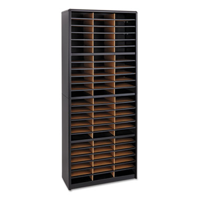 ORGANIZER,SORTER,72CMP,BK