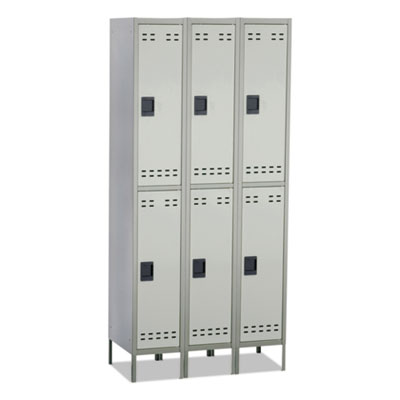 Safco® Double-Tier Lockers