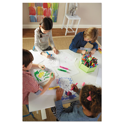 Scented Watercolor Marker Classroom Pack, Broad Chisel Tip, Assorted Colors, 36/Pack