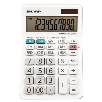Sharp® EL-330WB Desktop Calculator