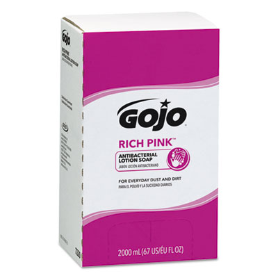 GOJO® RICH PINK™ Antibacterial Lotion Soap