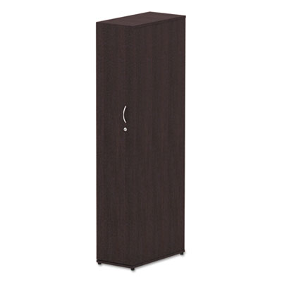 Alera Valencia Series Wardrobe, 11.88w x 22.78d x 65h, Espresso