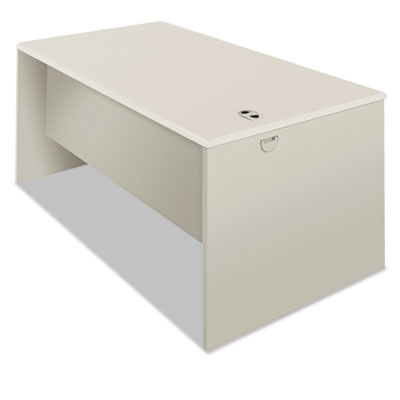 38000 Series Desk Shell, 60" x 30" x 30", Light Gray/Silver HON38932B9Q