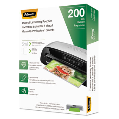 Fellowes® Laminating Pouches