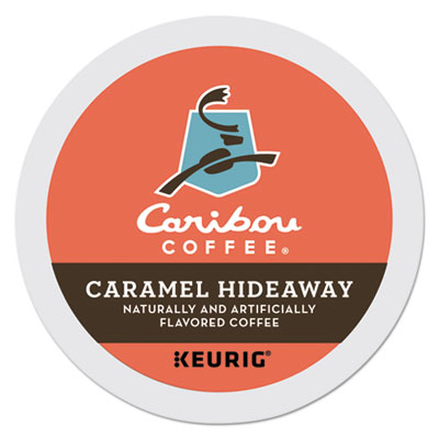 Caramel Hideaway K-Cups, Mild Roast, 24/Box GMT6996