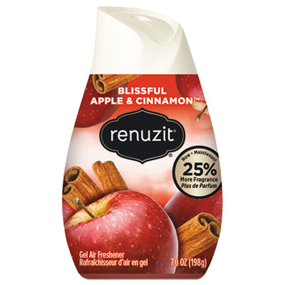 Adjustables Air Freshener, Blissful Apples & Cinnamon, 7 oz Cone, 12/Carton DIA03674