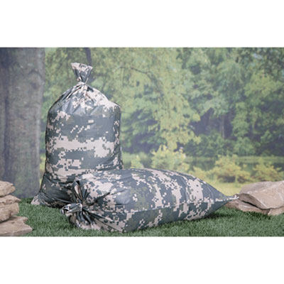 8105015681328, SKILCRAFT Digital Camouflage Sand Bag, 100 Sand Bags